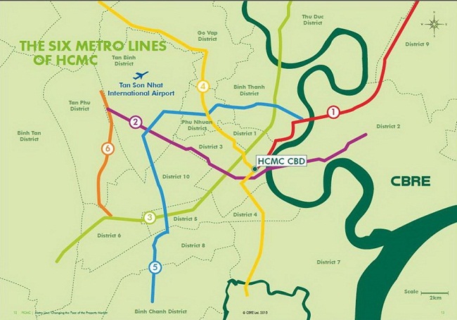 Ho Chi Minh City Metro Lines