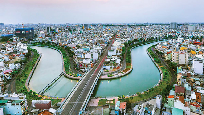 Nhieu Loc – Thi Nghe Canal after renovation